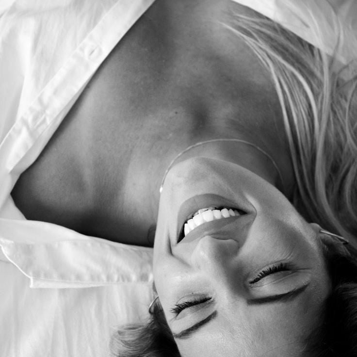 Portrait of Mira Calderon, group coordinator and fusion cooking expert